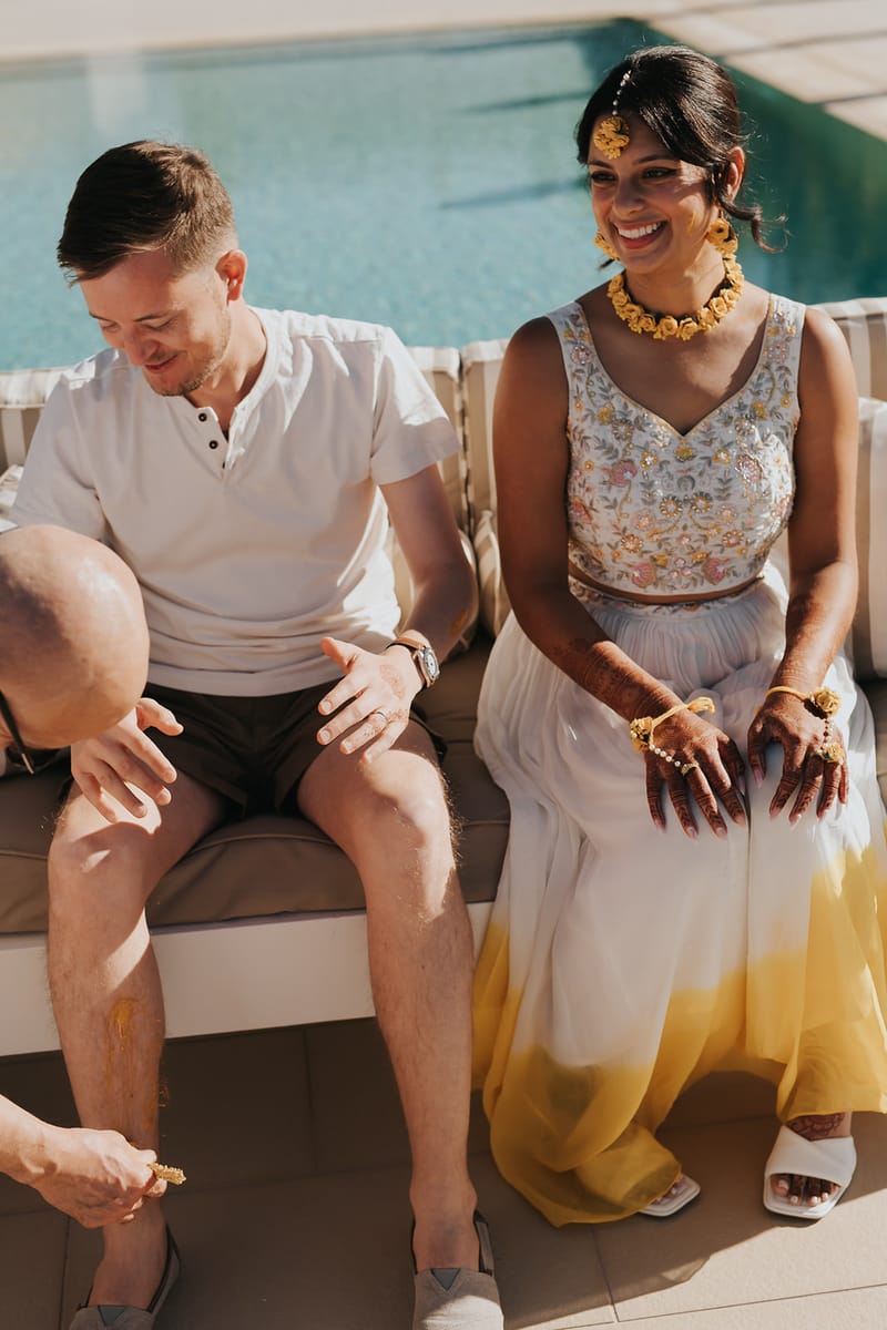 Priyanka and Eric's Mehndi in Mani