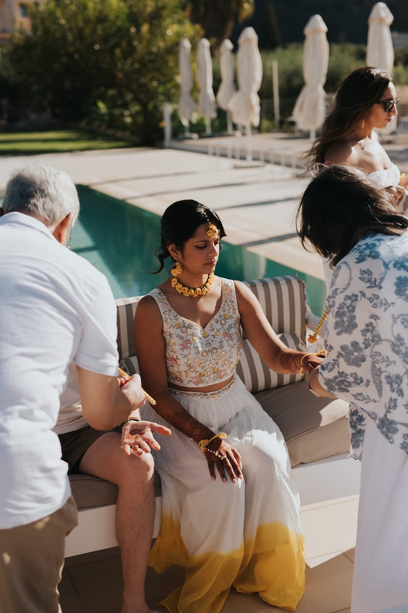 Priyanka and Eric's Mehndi in Mani