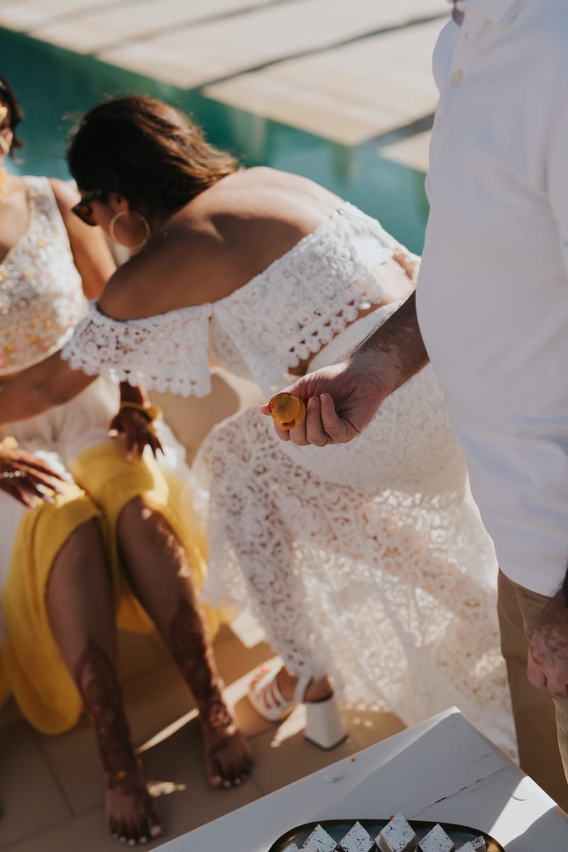 Priyanka and Eric's Mehndi in Mani