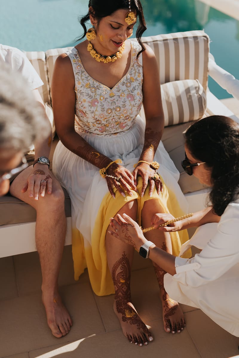 Priyanka and Eric's Mehndi in Mani