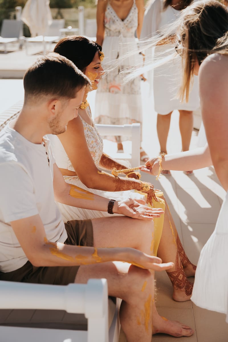 Priyanka and Eric's Mehndi in Mani