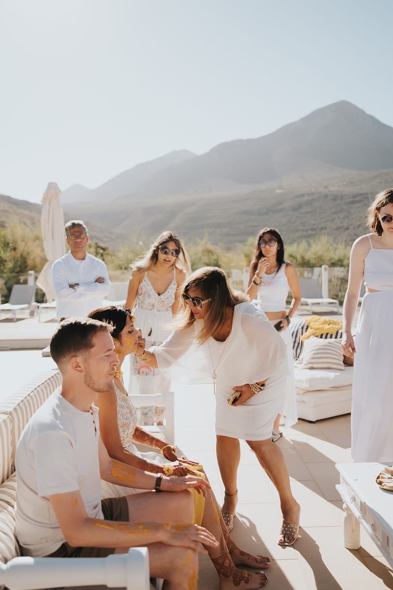 Priyanka and Eric's Mehndi in Mani