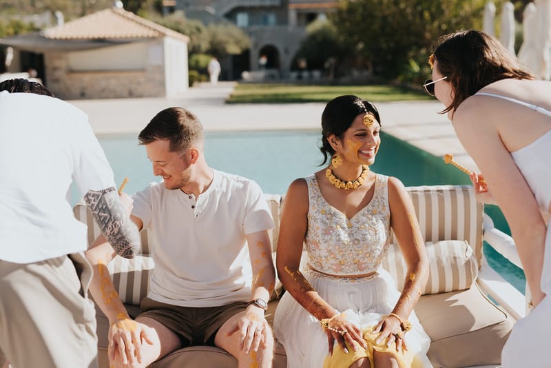 Priyanka and Eric's Mehndi in Mani