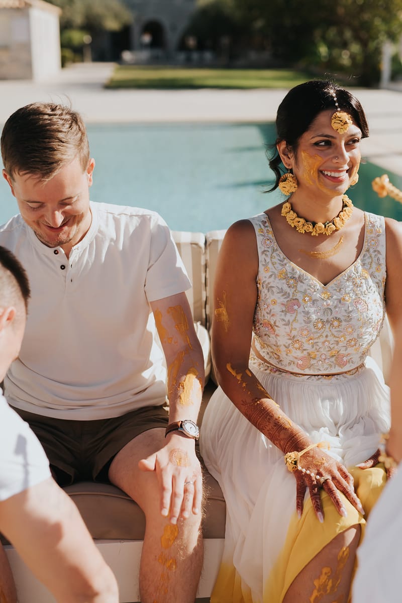 Priyanka and Eric's Mehndi in Mani