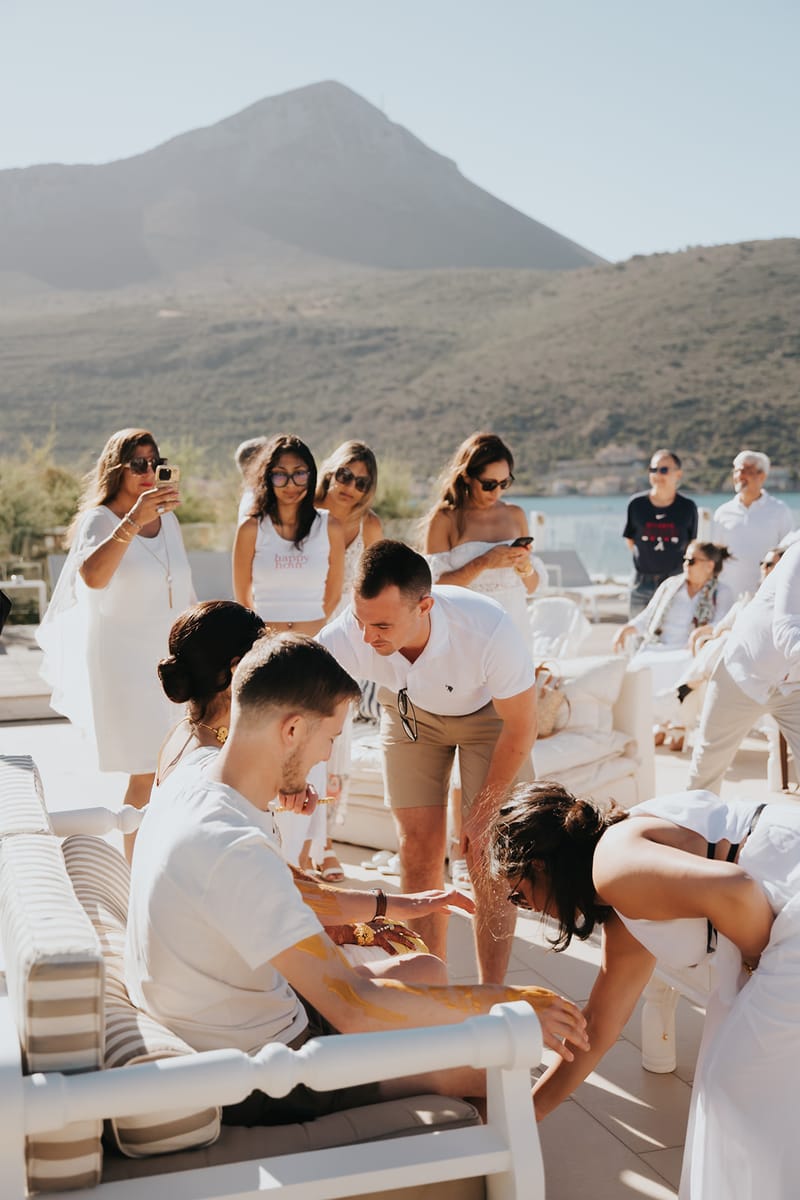 Priyanka and Eric's Mehndi in Mani