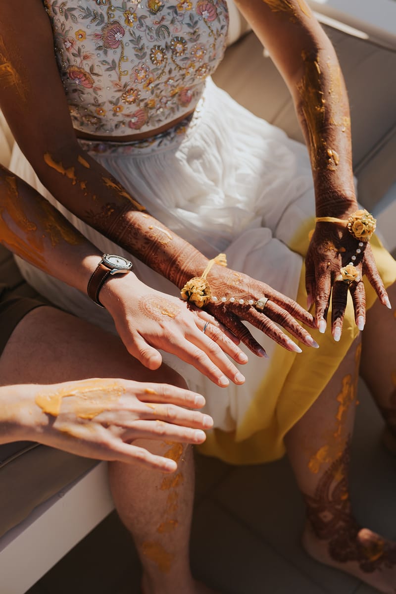 Priyanka and Eric's Mehndi in Mani
