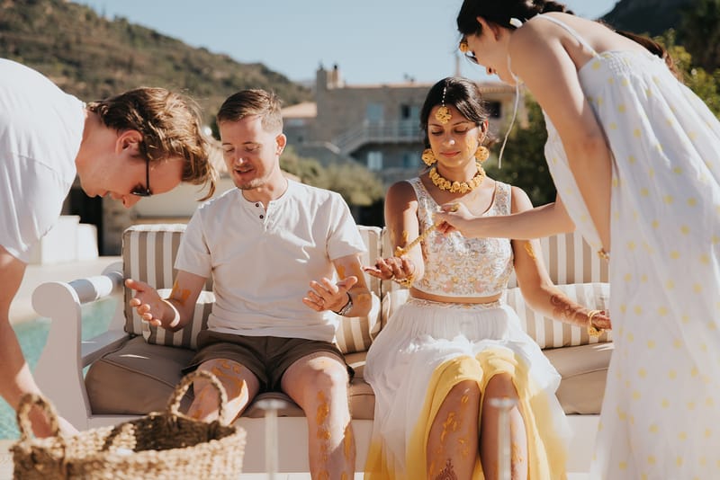 Priyanka and Eric's Mehndi in Mani