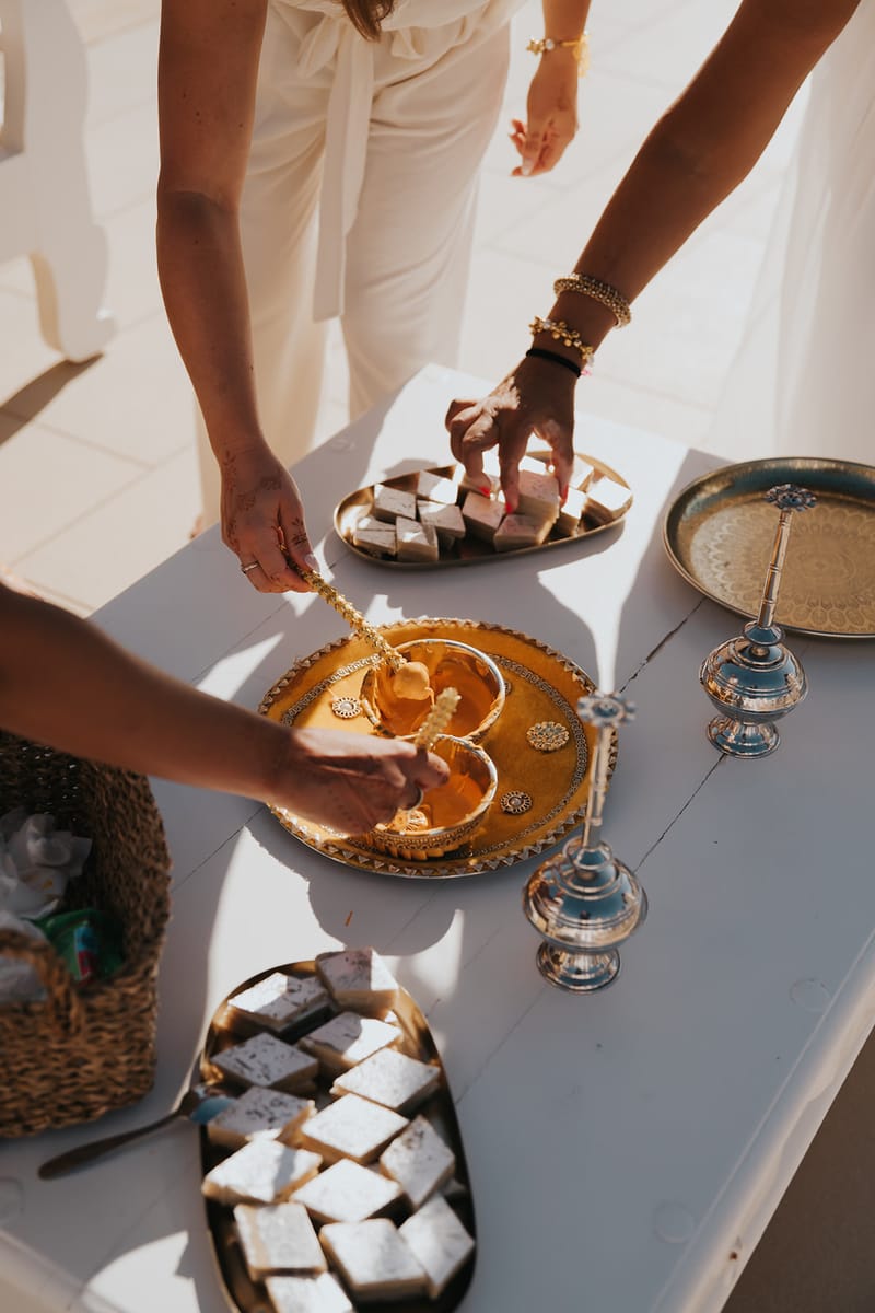 Priyanka and Eric's Mehndi in Mani