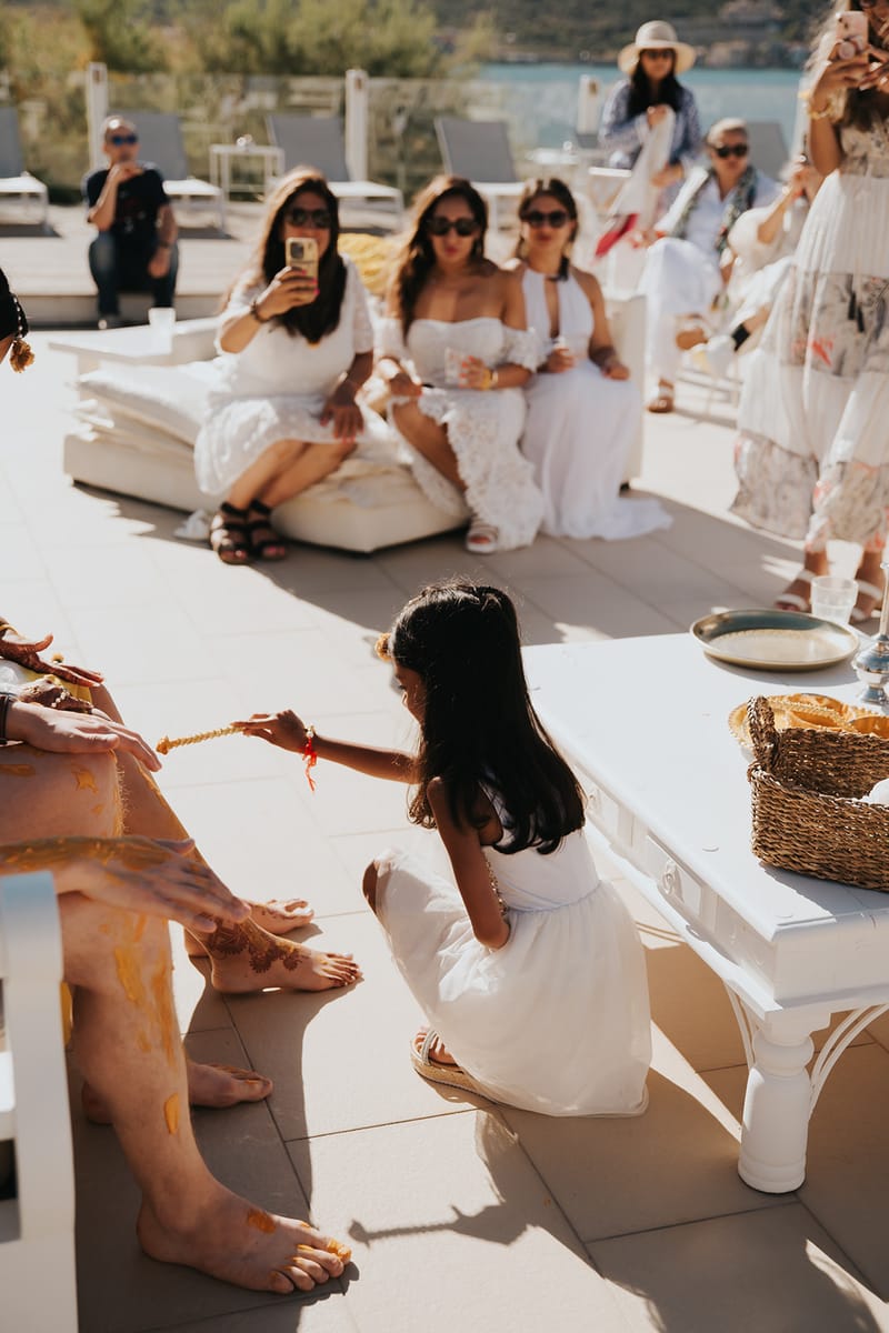 Priyanka and Eric's Mehndi in Mani