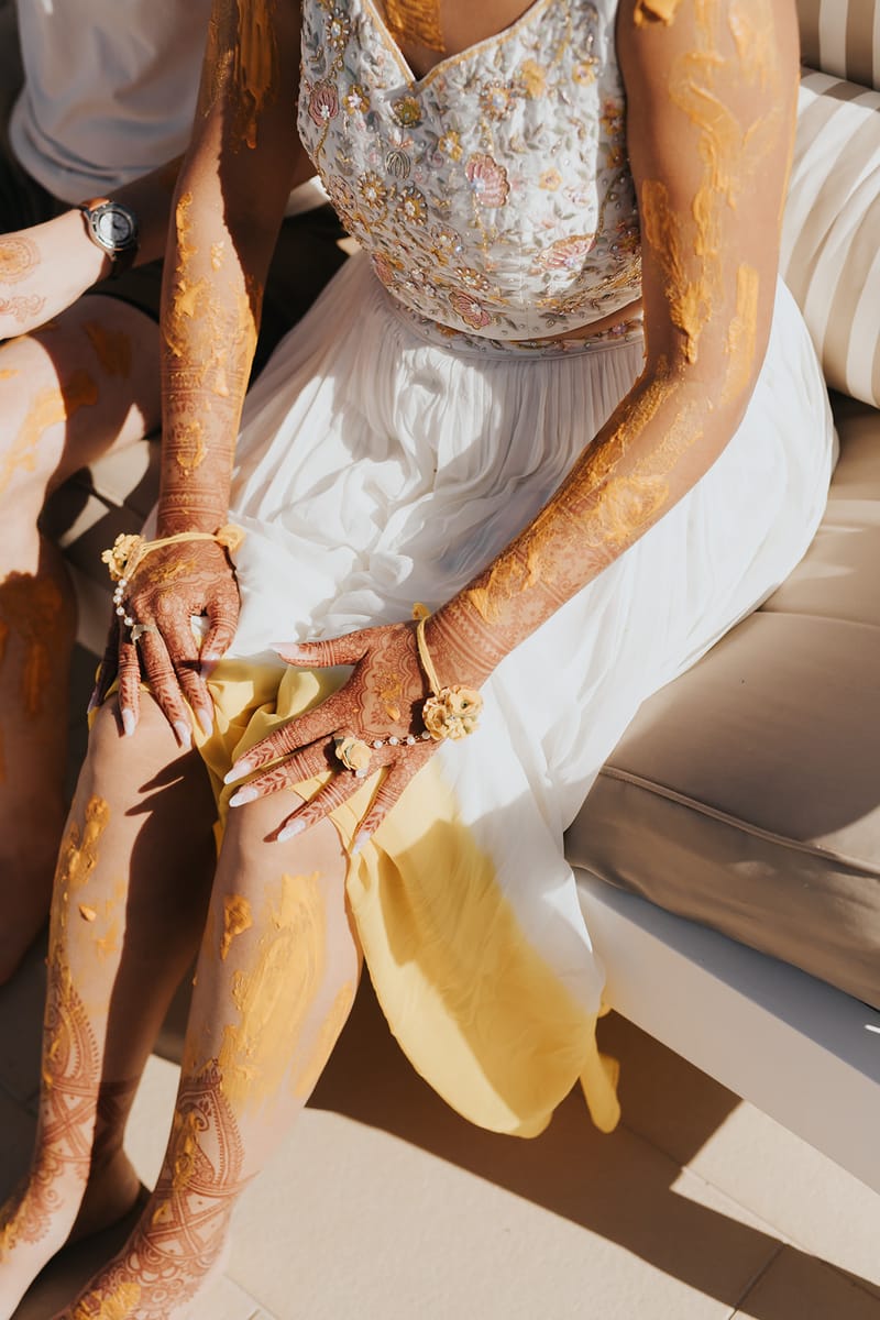 Priyanka and Eric's Mehndi in Mani