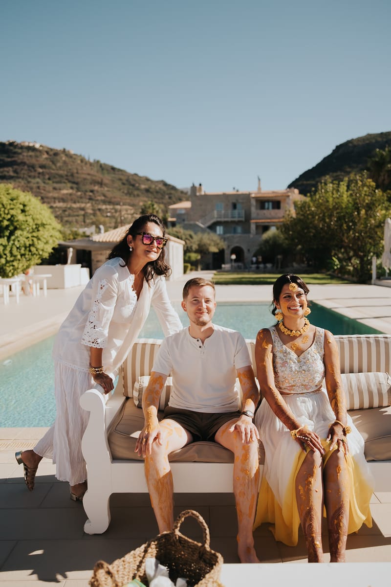 Priyanka and Eric's Mehndi in Mani