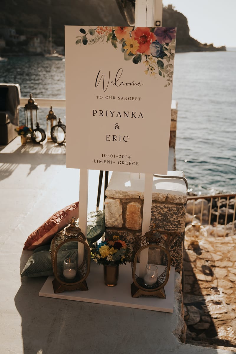 Priyanka and Eric's Sangeet in Mani