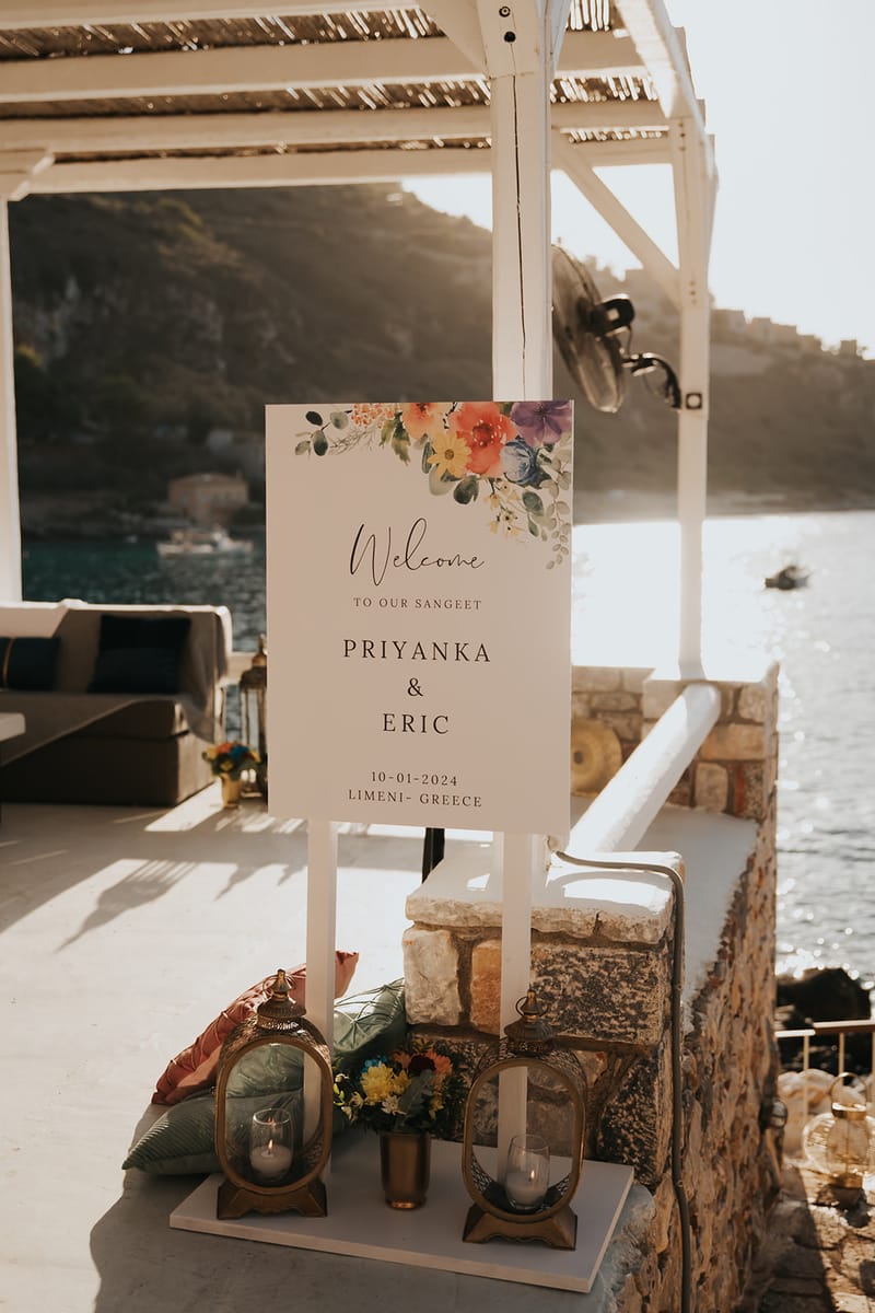 Priyanka and Eric's Sangeet in Mani