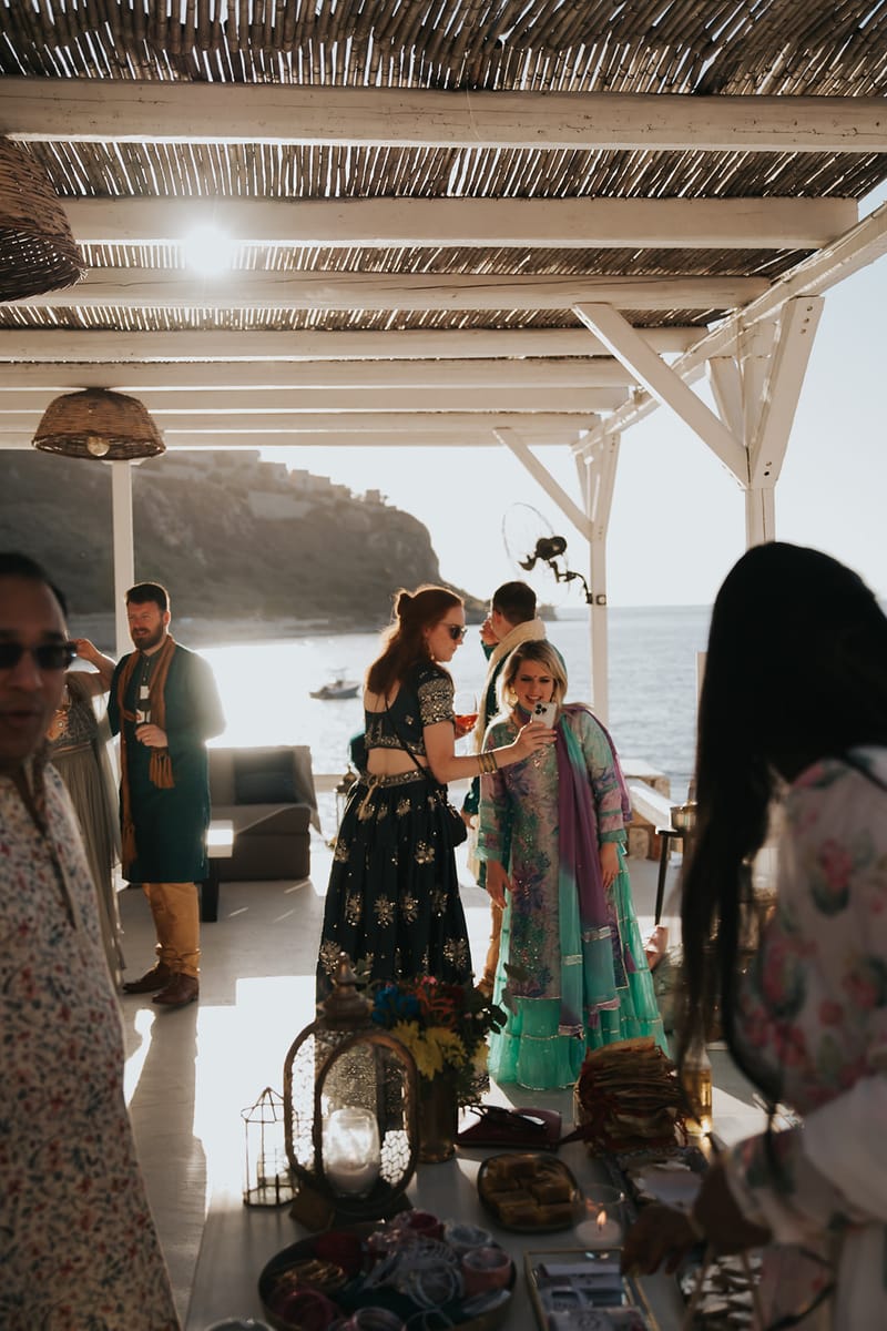 Priyanka and Eric's Sangeet in Mani