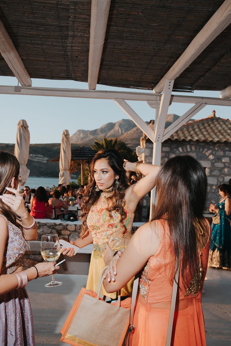 Priyanka and Eric's Sangeet in Mani