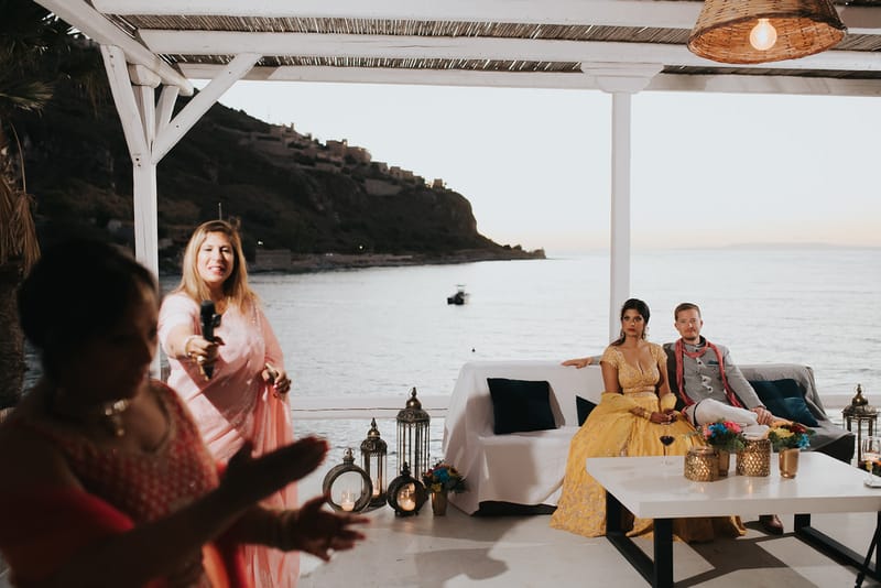 Priyanka and Eric's Sangeet in Mani