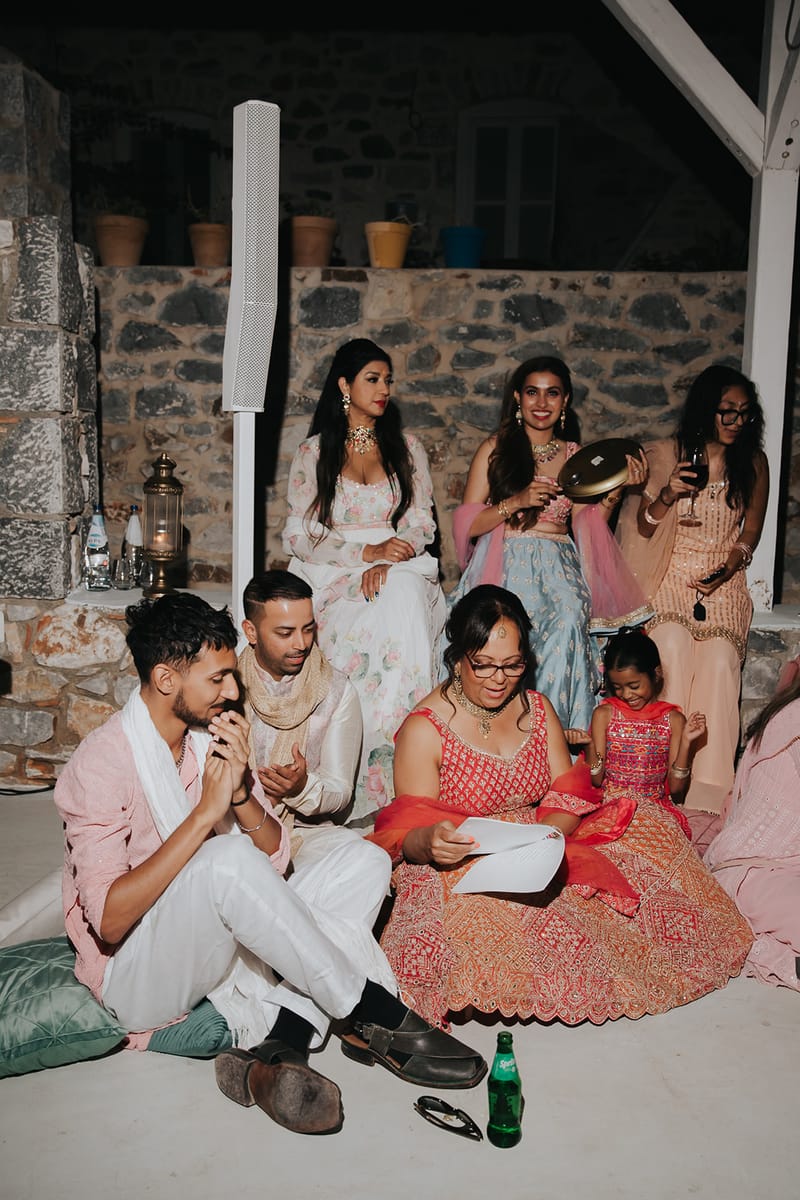 Priyanka and Eric's Sangeet in Mani