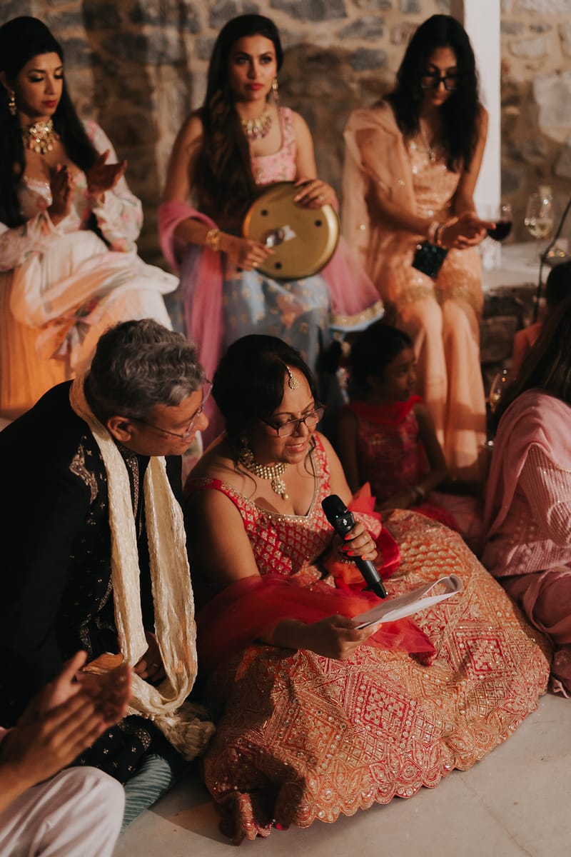 Priyanka and Eric's Sangeet in Mani