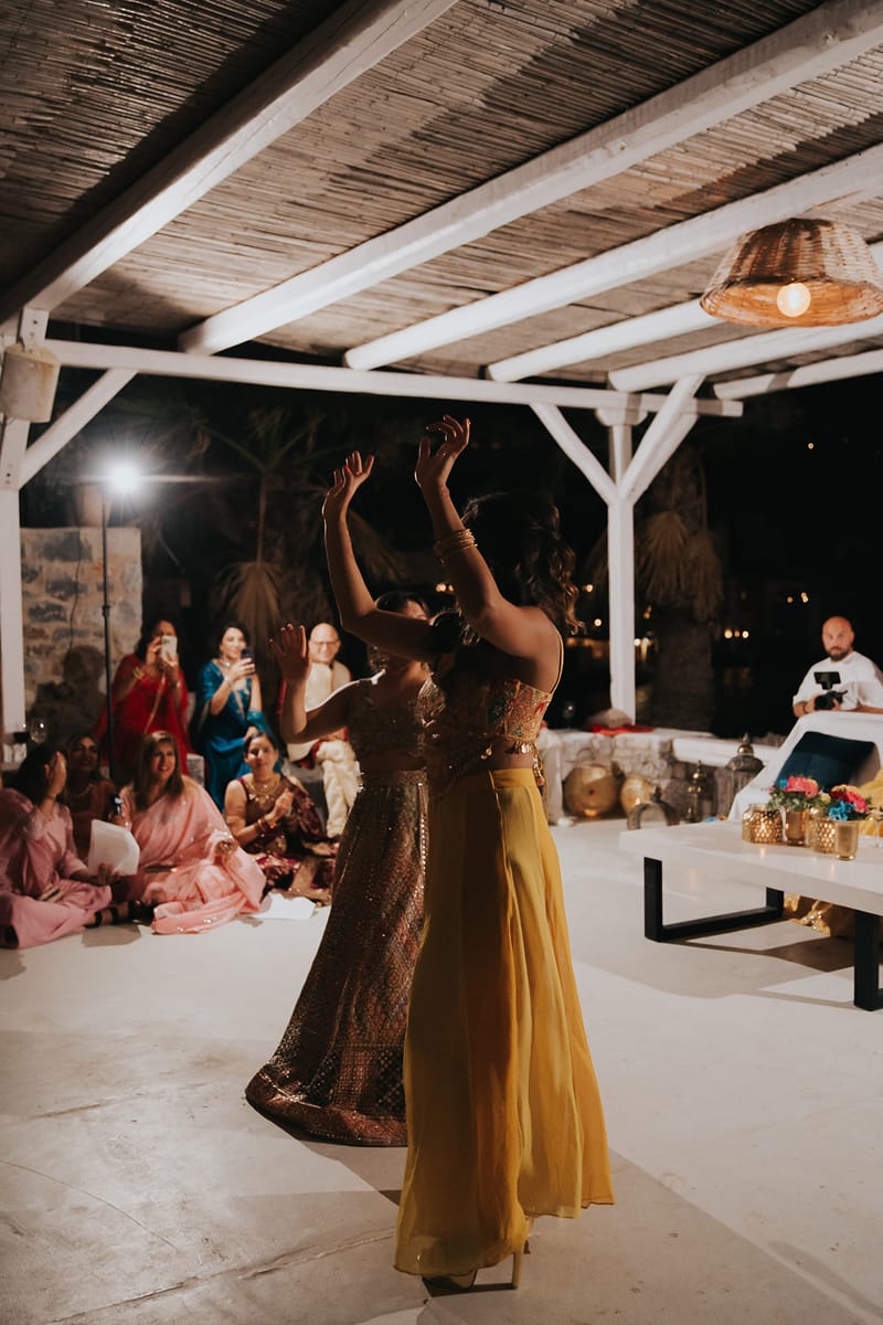 Priyanka and Eric's Sangeet in Mani