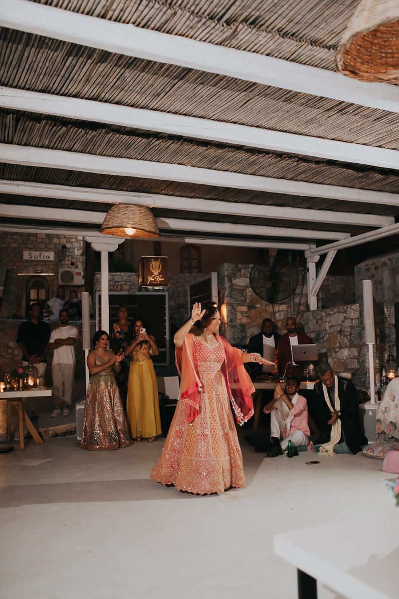 Priyanka and Eric's Sangeet in Mani