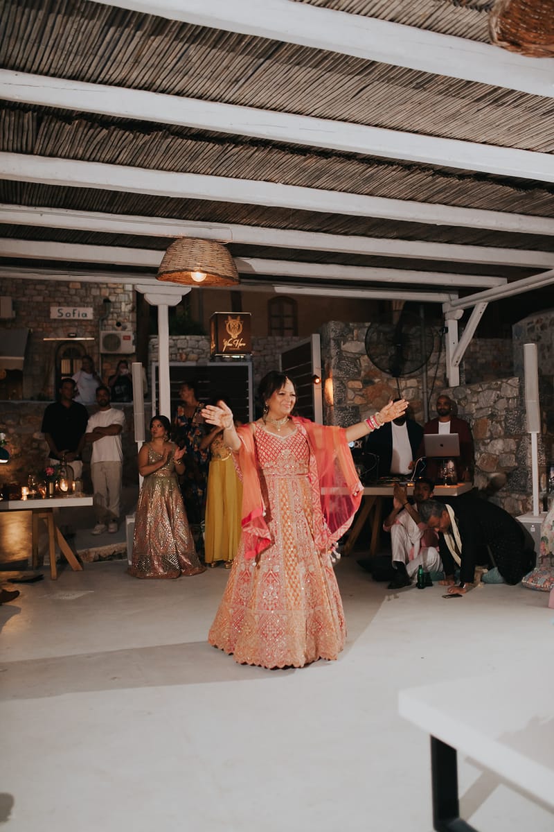 Priyanka and Eric's Sangeet in Mani