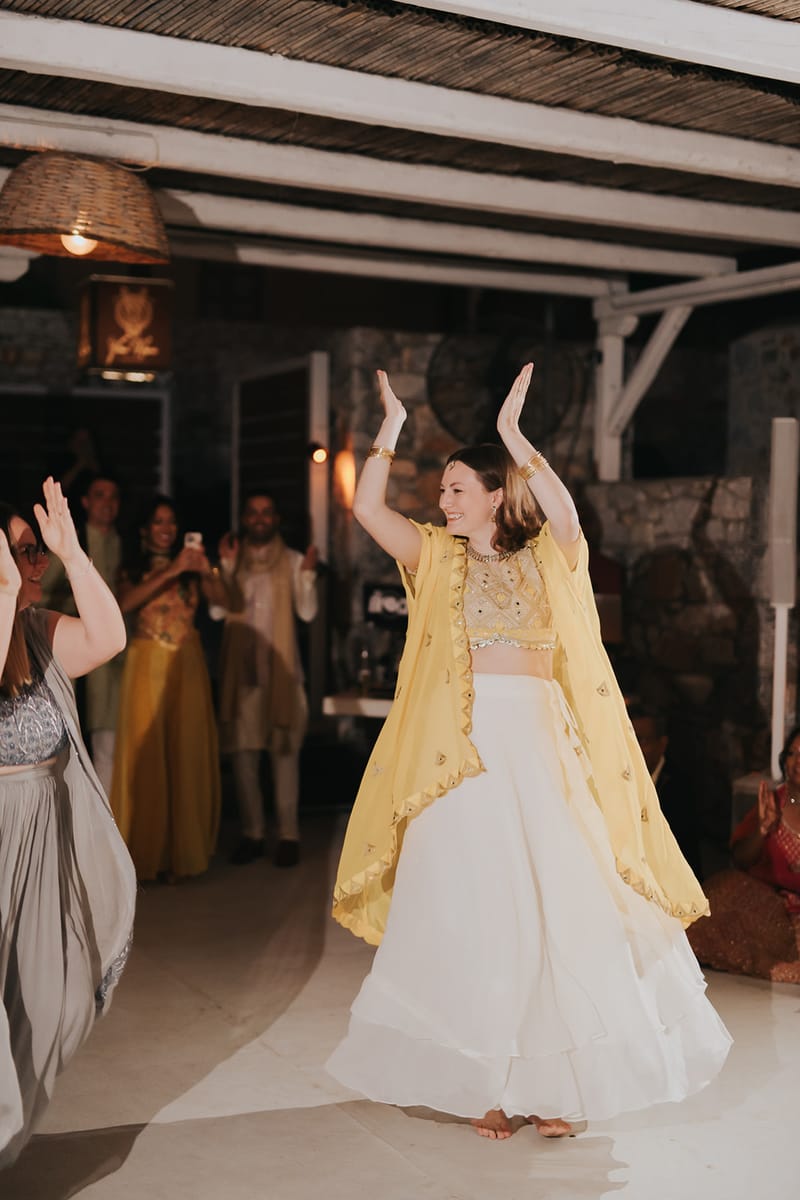 Priyanka and Eric's Sangeet in Mani