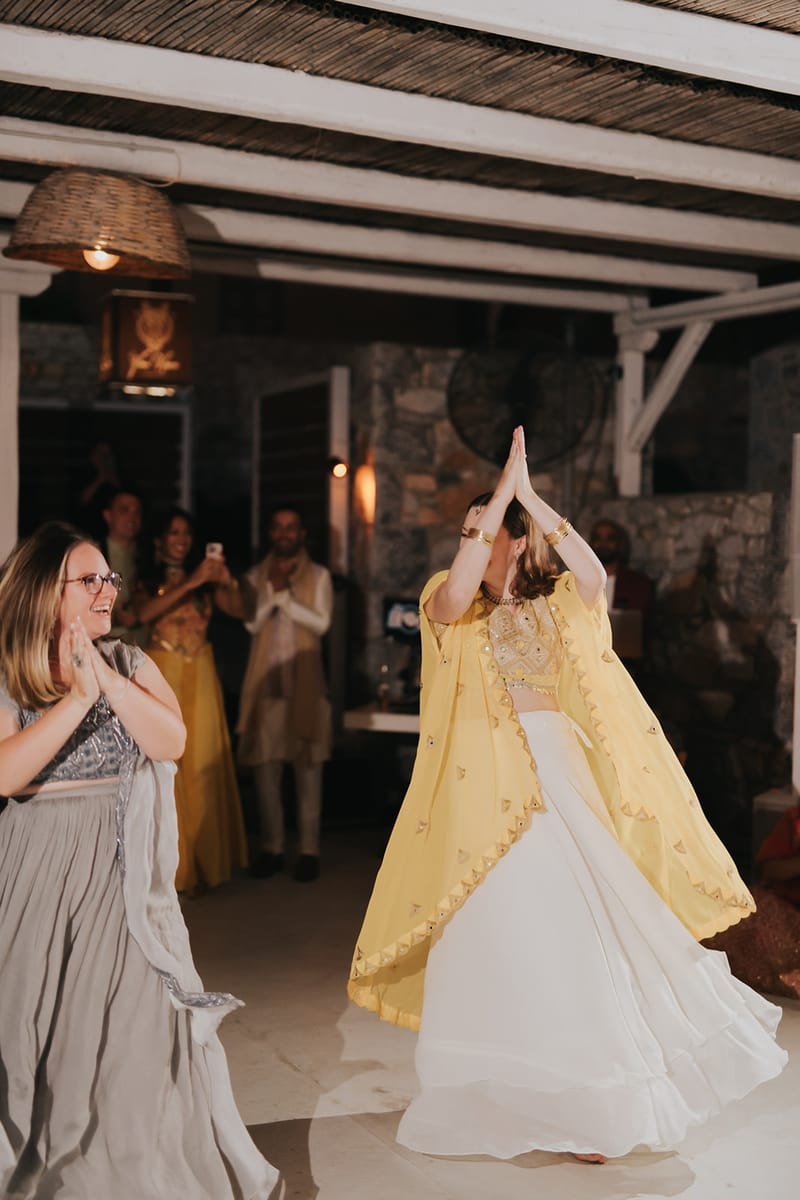 Priyanka and Eric's Sangeet in Mani