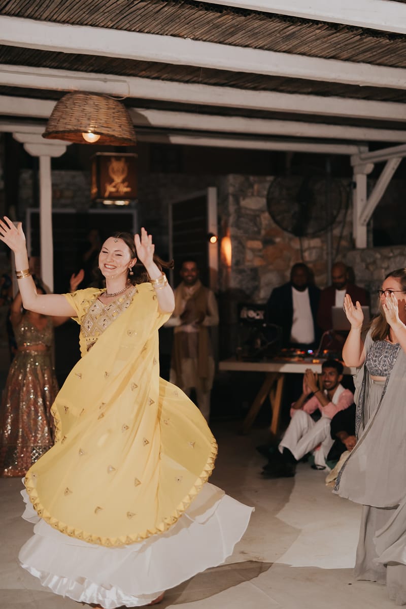 Priyanka and Eric's Sangeet in Mani