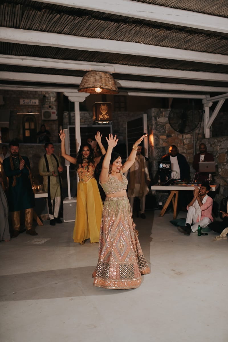 Priyanka and Eric's Sangeet in Mani