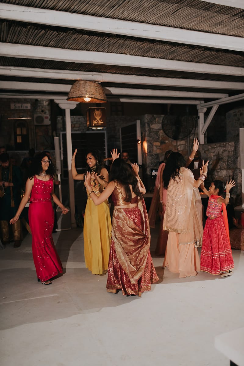 Priyanka and Eric's Sangeet in Mani