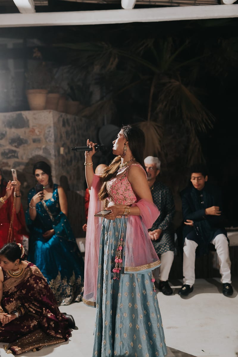 Priyanka and Eric's Sangeet in Mani