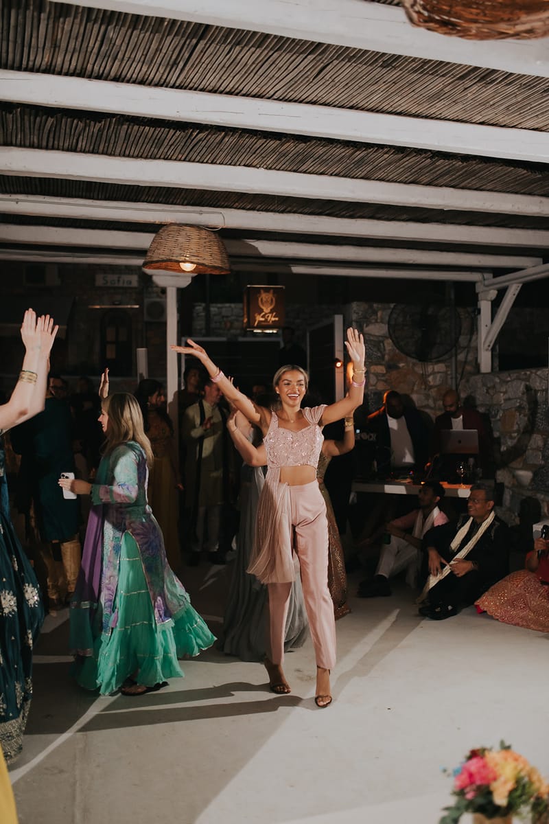 Priyanka and Eric's Sangeet in Mani