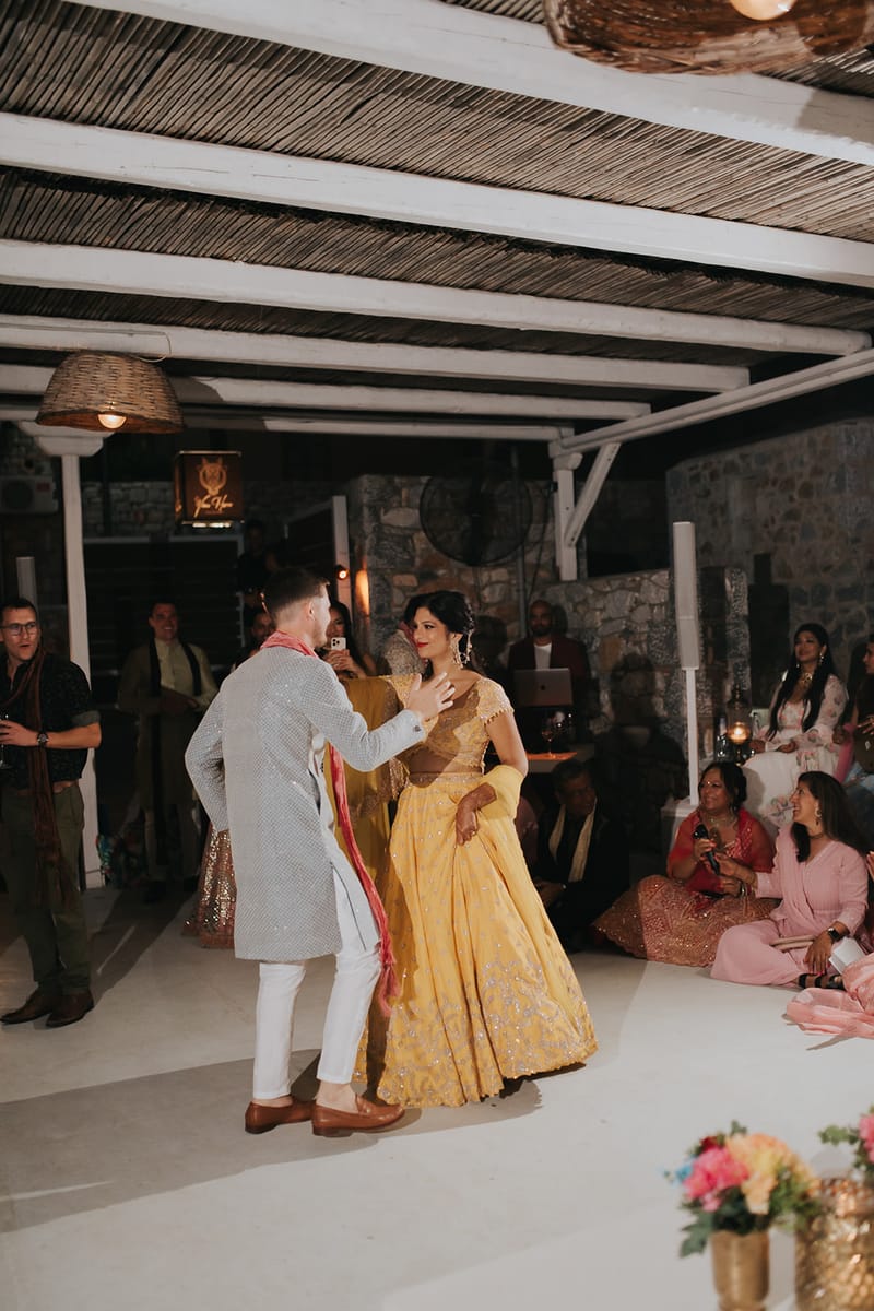 Priyanka and Eric's Sangeet in Mani