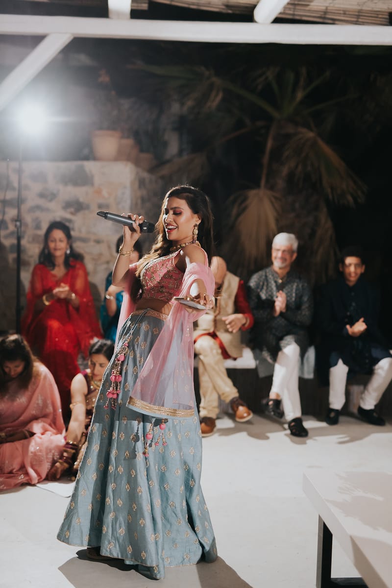 Priyanka and Eric's Sangeet in Mani