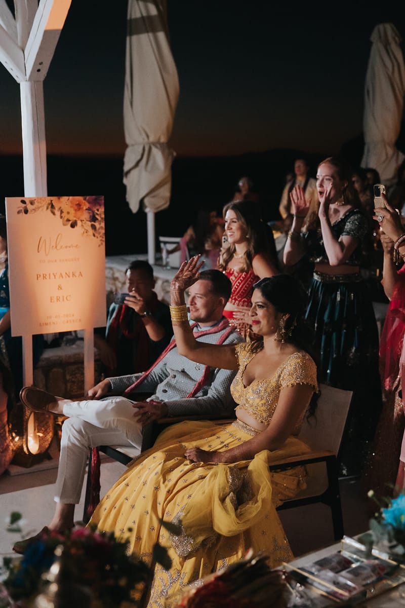 Priyanka and Eric's Sangeet in Mani