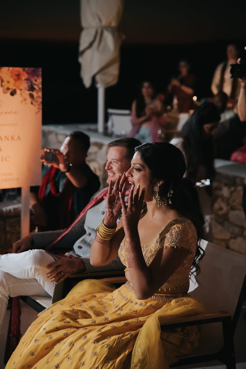 Priyanka and Eric's Sangeet in Mani