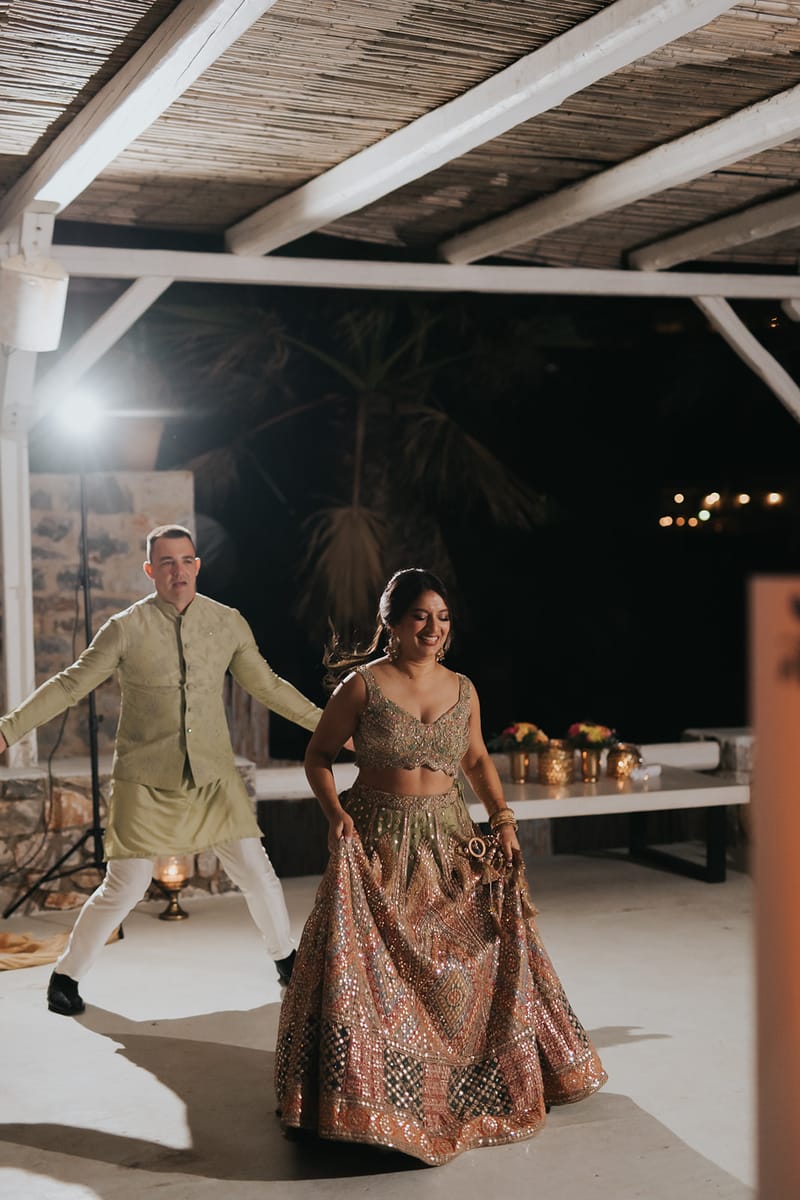 Priyanka and Eric's Sangeet in Mani