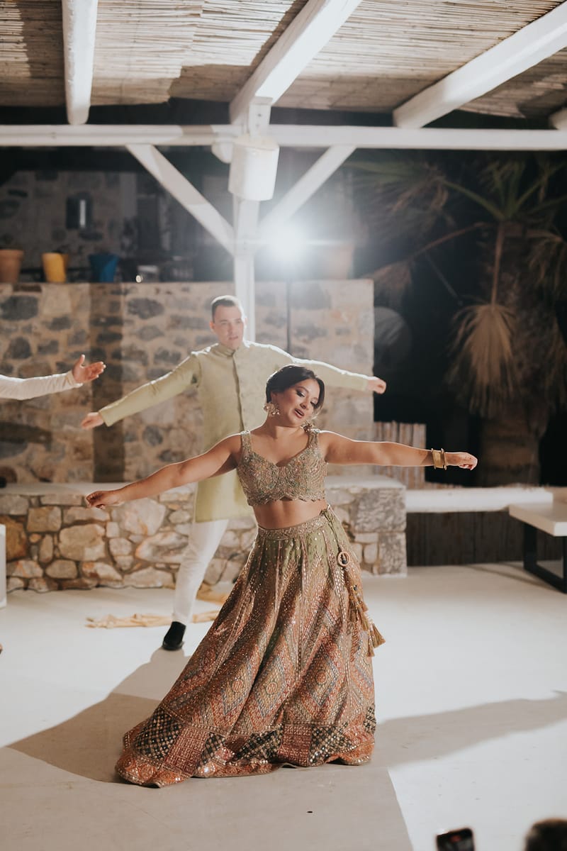 Priyanka and Eric's Sangeet in Mani