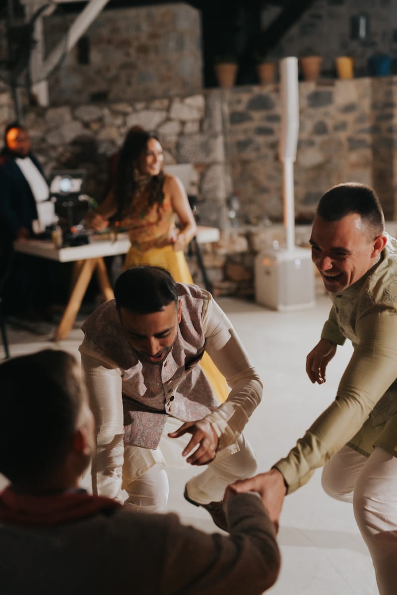 Priyanka and Eric's Sangeet in Mani