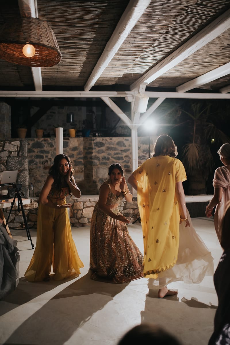 Priyanka and Eric's Sangeet in Mani