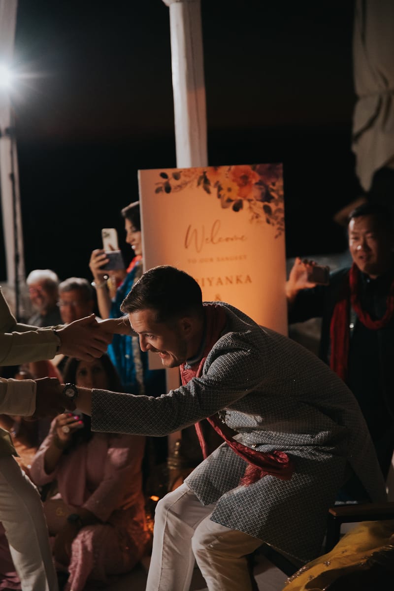 Priyanka and Eric's Sangeet in Mani