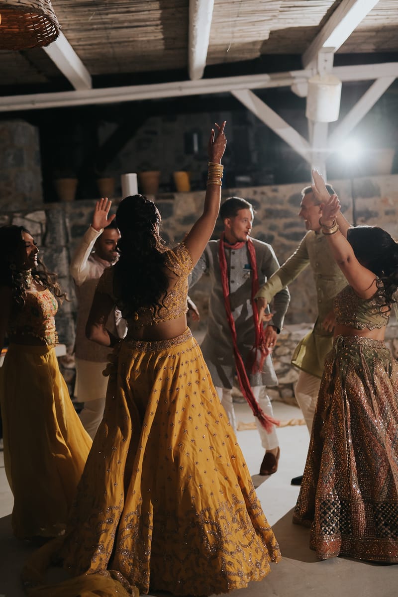 Priyanka and Eric's Sangeet in Mani