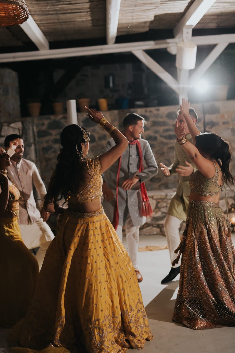 Priyanka and Eric's Sangeet in Mani