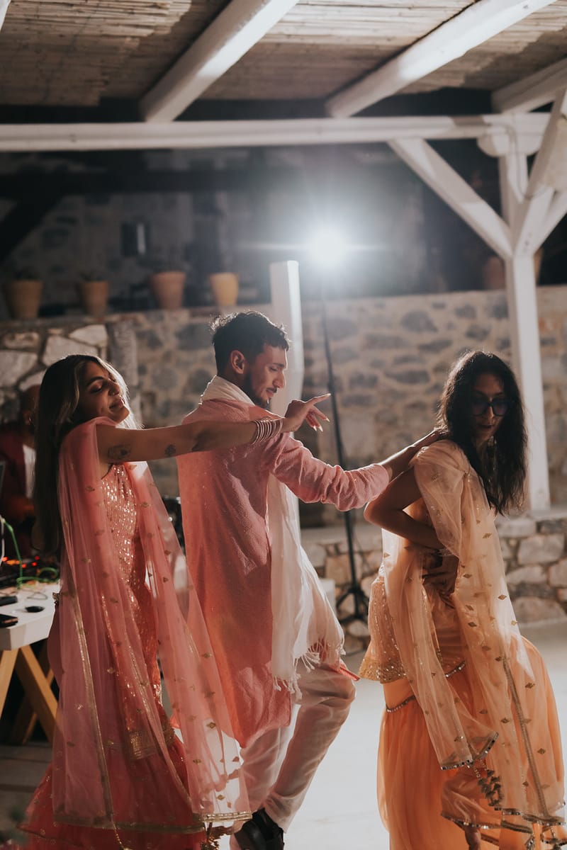 Priyanka and Eric's Sangeet in Mani