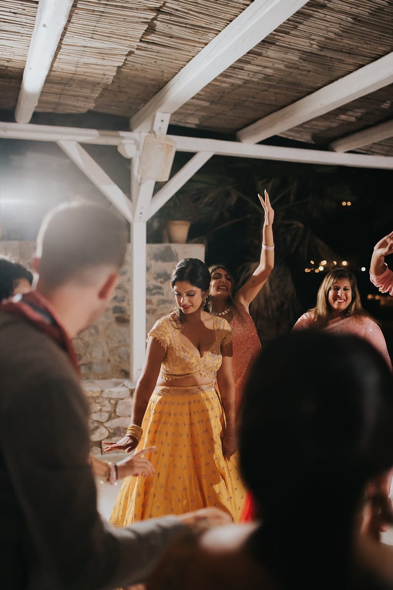 Priyanka and Eric's Sangeet in Mani