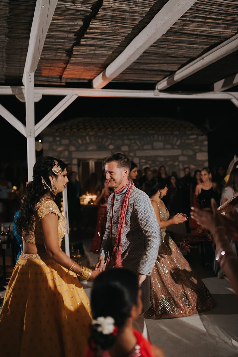 Priyanka and Eric's Sangeet in Mani