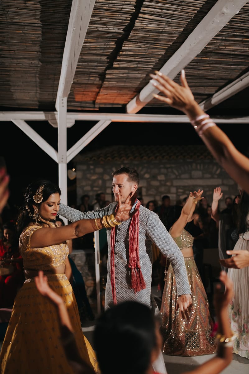 Priyanka and Eric's Sangeet in Mani