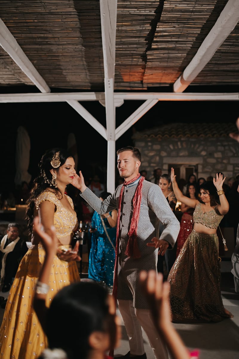 Priyanka and Eric's Sangeet in Mani