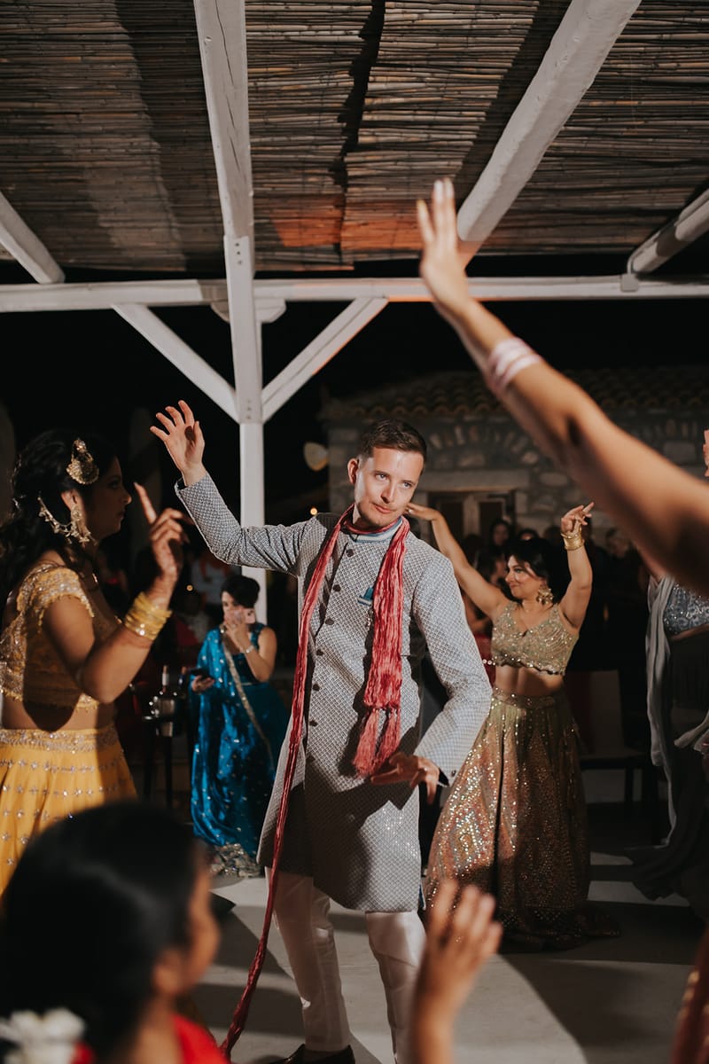 Priyanka and Eric's Sangeet in Mani