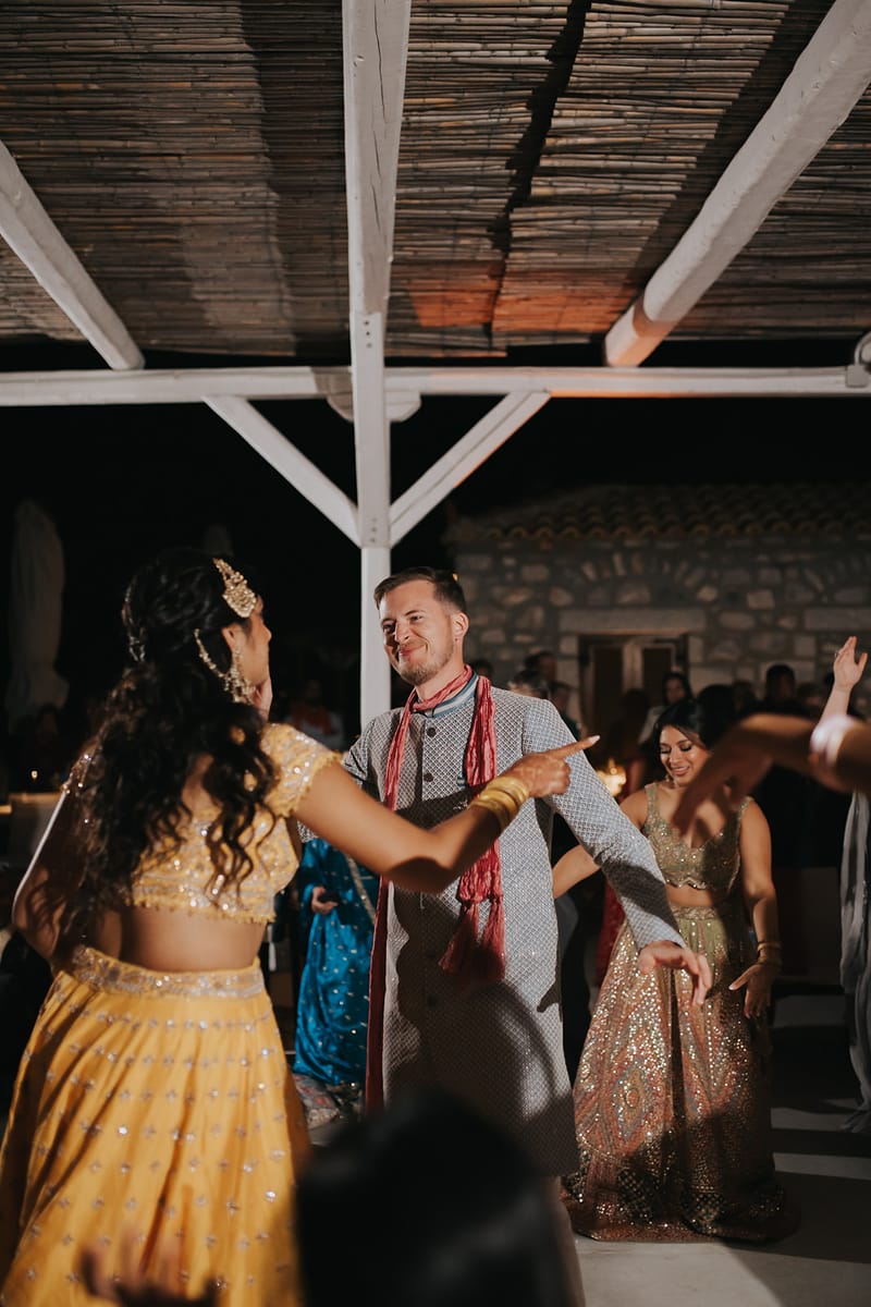 Priyanka and Eric's Sangeet in Mani